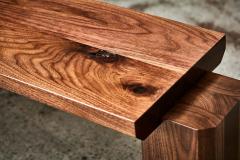 Gregory Beson UNIQUE GB402 WALNUT BENCH SCULPTED BY GREGORY BESON - 2401388