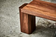 Gregory Beson UNIQUE GB402 WALNUT BENCH SCULPTED BY GREGORY BESON - 2401390