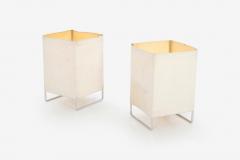 Gregory van Pelt Gregory van Pelt for Wireworks Pair of Box Kite Lamps - 2455542