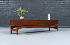 Greta M Grossman Bench Coffee Table w Drawers for Glenn of CA - 4612871