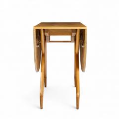 Greta Magnusson Grossman Greta Grossman for Glenn of California Walnut Spider Leg Drop Leaf Dining Table - 4410798