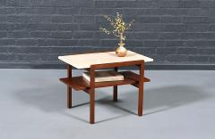 Greta Magnusson Grossman Greta M Grossman Marble Top Side Table for Glenn of California - 4606376