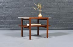 Greta Magnusson Grossman Greta M Grossman Marble Top Side Table for Glenn of California - 4606378
