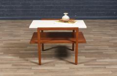 Greta Magnusson Grossman Greta M Grossman Side Table w Crema Marfil Marble Top for Glenn of CA - 4253005