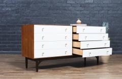 Greta Magnusson Grossman Greta M Grossman Two Tone Lacquered Walnut Dresser for Glenn of CA - 4411139