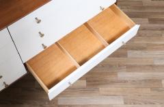 Greta Magnusson Grossman Greta M Grossman Two Tone Lacquered Walnut Dresser for Glenn of CA - 4411146