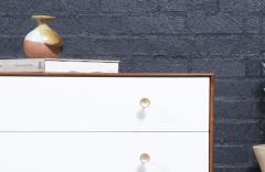 Greta Magnusson Grossman Greta M Grossman Two Tone Lacquered Walnut Dresser for Glenn of CA - 4411147