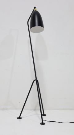 Greta Magnusson Grossman Greta Magnusson Grossman Grasshopper Floor Lamp in Matte Black for GUBI - 4620917