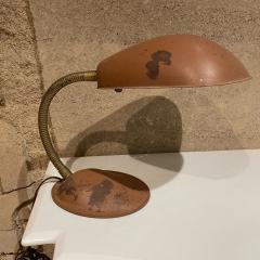 Greta Magnusson Grossman Very Vintage Cobra Desk Lamp Style of Greta Grossman Faded Brown 1960s LA - 2547990