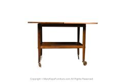 Grete Jalk Danish Modern Expandable Rosewood Bar Cart Grete Jalk for Poul Jeppesen - 3000103