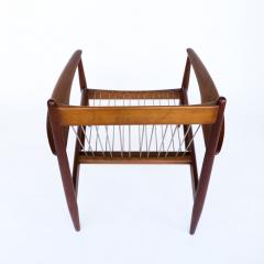 Grete Jalk Grete Jalk Lounge Chair in Solid Teak by France Son - 3151259