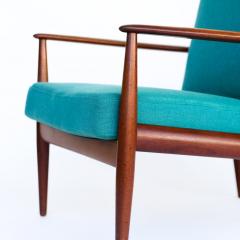 Grete Jalk Grete Jalk Lounge Chair in Solid Teak by France Son - 3151274
