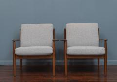 Grete Jalk Grete Jalk Lounge Chairs for France Son Model 12 - 3381364