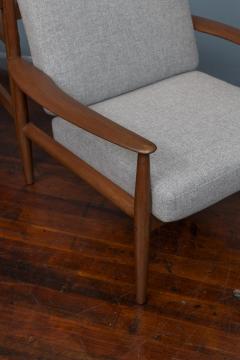 Grete Jalk Grete Jalk Lounge Chairs for France Son Model 12 - 3381371
