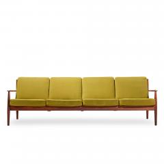Grete Jalk Grete Jalk for France and Son Mid Century Danish Teak 4 Seater Sofa - 4532683