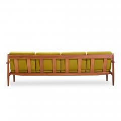 Grete Jalk Grete Jalk for France and Son Mid Century Danish Teak 4 Seater Sofa - 4532685