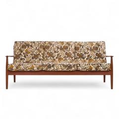 Grete Jalk Grete Jalk for France and Son Mid Century Danish Teak Sofa - 4260787