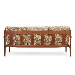 Grete Jalk Grete Jalk for France and Son Mid Century Danish Teak Sofa - 4260792