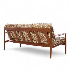 Grete Jalk Grete Jalk for France and Son Mid Century Danish Teak Sofa - 4260793