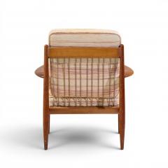 Grete Jalk Grete Jalk for France and Sons Mid Century Danish Teak Lounge Chairs Pair - 4644549