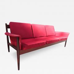 Grete Jalk Handsome Teak Grete Jalk 3 Seater Sofa for France and Son - 3064850