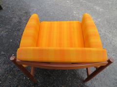 Grete Jalk Outstanding Grete Jalk Teak Lounge Chair Midcentury Danish Modern - 1390332