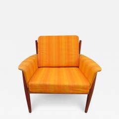 Grete Jalk Outstanding Grete Jalk Teak Lounge Chair Midcentury Danish Modern - 1393377