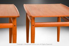Grete Jalk Pair Mid Century Danish Modern Side Tables Grete Jalk for Glostrup - 4309080