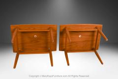 Grete Jalk Pair Mid Century Danish Modern Side Tables Grete Jalk for Glostrup - 4309084