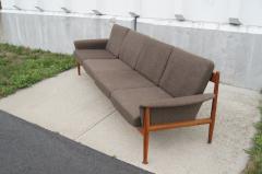 Grete Jalk Rare Four Seat Teak Sofa by Grete Jalk for France Sons - 187930