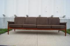 Grete Jalk Rare Four Seat Teak Sofa by Grete Jalk for France Sons - 187931
