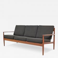 Grete Jalk Scandinavian Modern Three Place Sofa Designed by Grete Jalk - 4014775