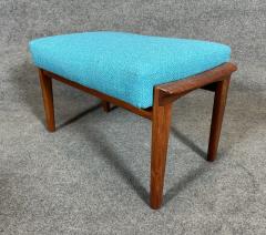 Grete Jalk Vintage Danish Mid Century Modern Teak Lounge Chair and Ottoman by Grete Jalk - 3414632