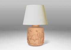 Grete M ller Large Charming Lamp with Outdoor Reliefs by Grete and Tom M ller - 3701682