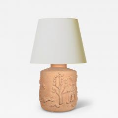 Grete M ller Large Charming Lamp with Outdoor Reliefs by Grete and Tom M ller - 3704647