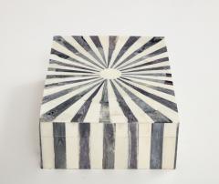 Grey Natural Starburst Bone Box - 2934087