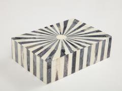 Grey Natural Starburst Bone Box - 2934090