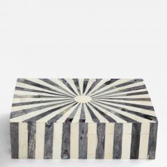 Grey Natural Starburst Bone Box - 2940245