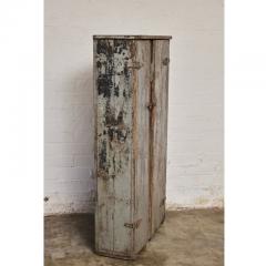 Grey Painted Rustic Country Cabinet - 3654257