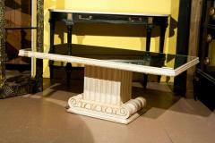 Grosfeld House Style Glass Top Coffee Table - 3013348