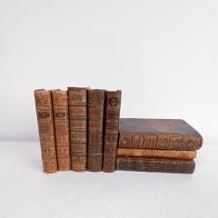 Group of Eight Antique French Books 18th Century - 2882104