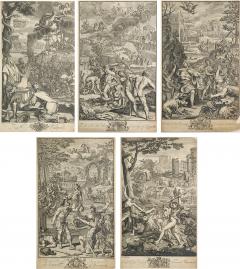 Group of Five Engravings from Ovids Metamorphoses England 1717 - 3840250