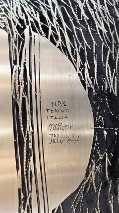 Gruppo NP2 Wall panel in zinc by Gruppo NP2 and Nerone Ceccarelli Torino Italy circa 1973 - 4175513