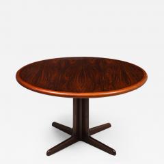 Gudme M belfabrik Danish Modern rosewood dining table with two leaves by Gudme Mobelfabrik - 1447084
