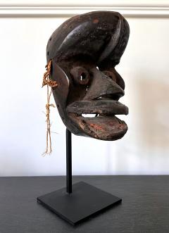 Guere Mask from Cote dIvoire Africa with Sothebys Sticker - 3795184