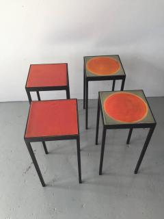 Gueridon Group Baby Side Table with Roger Capron Tile s  - 833190