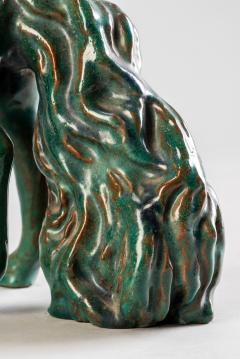 Guerrino Tramonti Guerrino Tramonti Pair of horses in glazed ceramic Faenza Italy 1957 ca  - 4618525