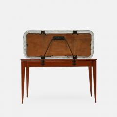 Guglielmo Pecorini Rare Vanity Table with Venini Folding Mirror Model No 21 by Guglielmo Pecorini - 4279583