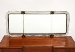 Guglielmo Pecorini Rare Vanity Table with Venini Folding Mirror Model No 21 by Guglielmo Pecorini - 4279585