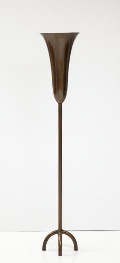 Guglielmo Ulrich Brass Floor Lamp by Gugliemo Ulrich Italy c 1940s - 2950649